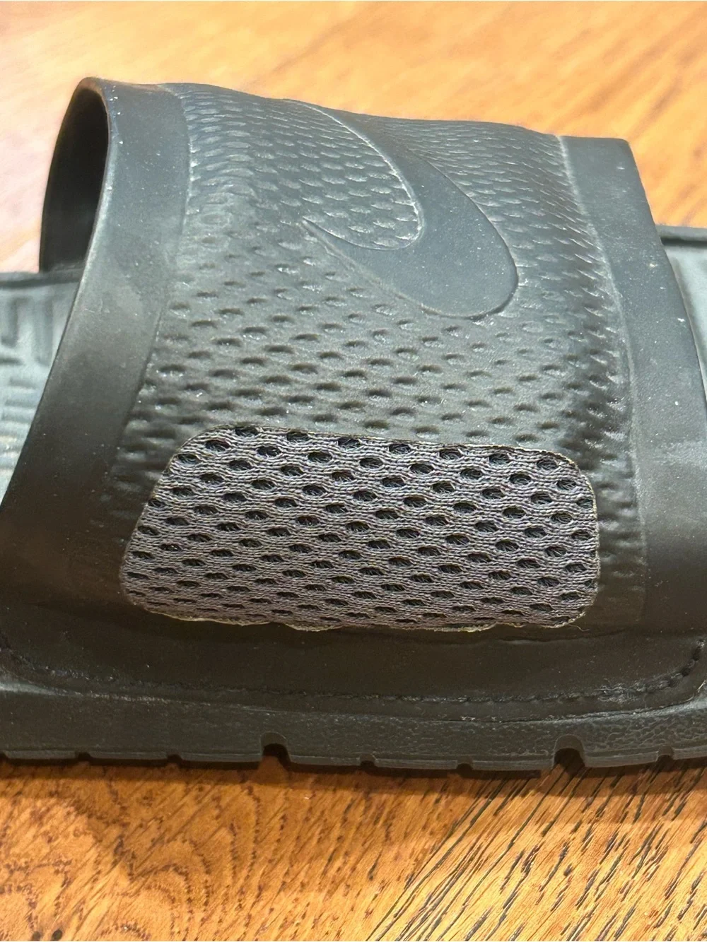 Nike Benassi Solarsoft Slides Black Men’s Size 10 431884-001
